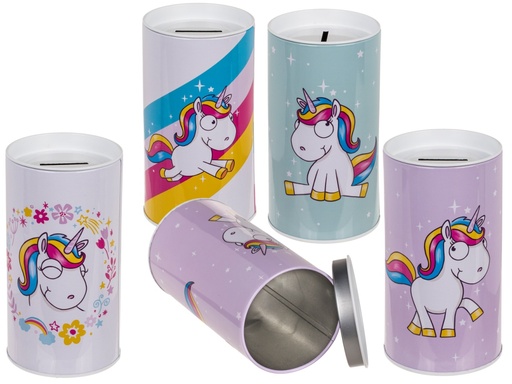 [880031] HUCHA METAL UNICORNIO COMICO