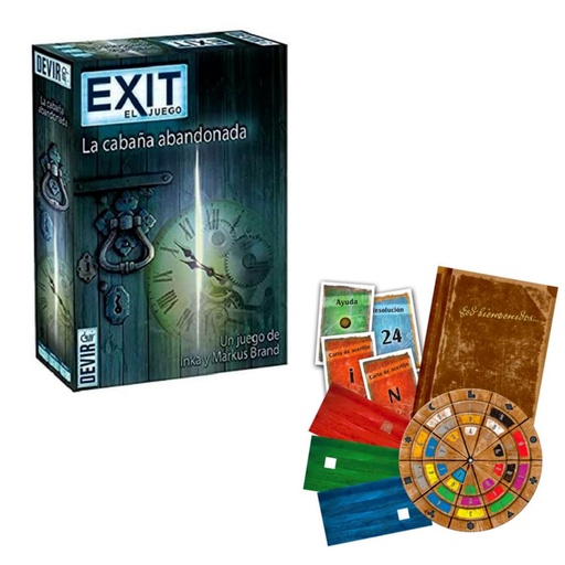 [862996] JUEGO DEVIR EXIT LA CABAÑA