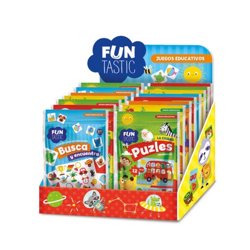 [710353] JUEGO EDUCAT.BOLSA FUNTASTIC