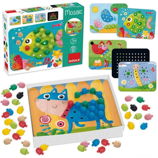 [722098] JUEGO EDUCAT.GOULA MOSAICO