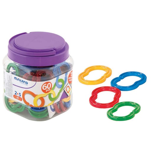 [722338] JUEGO EDUC. CADENAS 7CM/60PZS