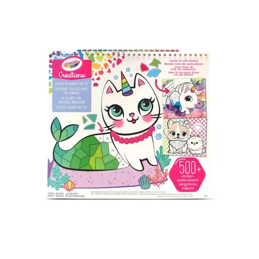 [862632] JUEGO EDUC.CRAYOLA STICKERS Y