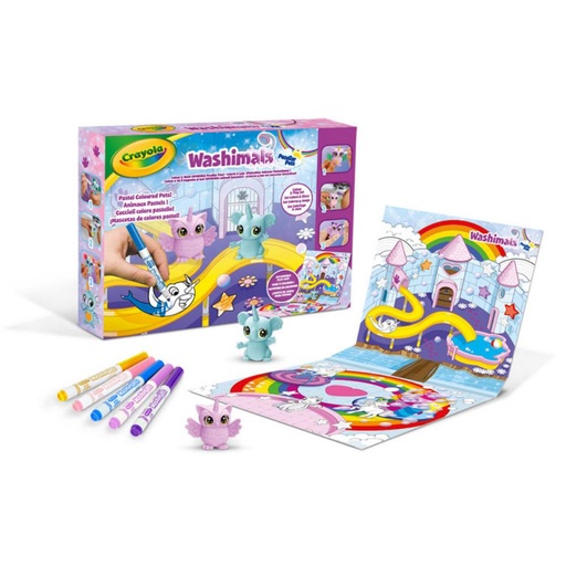 [862641] JUEGO EDUC.CRAYOLA WASHANIMAL