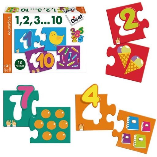 [722369] JUEGO EDUC.DISET 1 2 3 10
