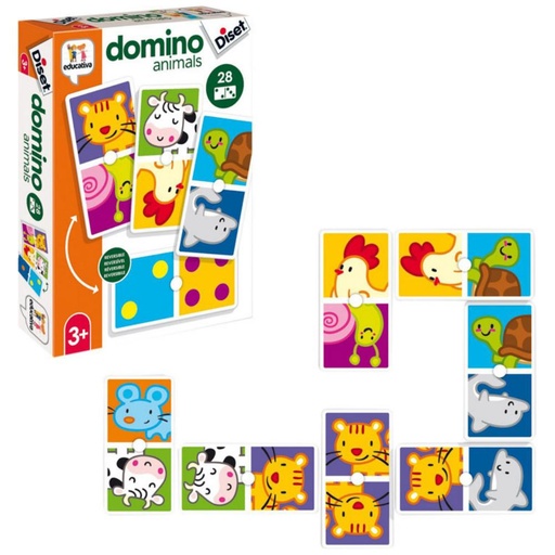 [722393] JUEGO EDUC.DISET DOMINO ANIMAL