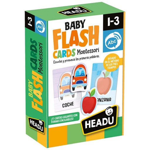 [722473] JUEGO EDUC.HEADU BABY FLASHCAR