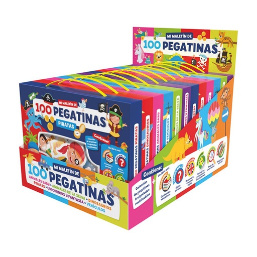 [710383] JUEGO IMAGILAND 100 PEGATINAS