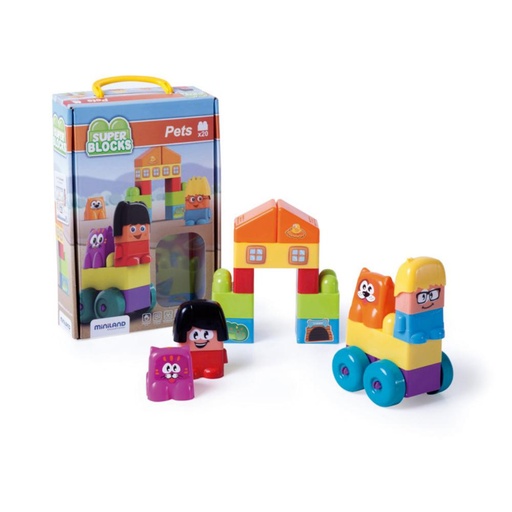 [722062] JUEGO MINILAND S.BLOCKS PETS
