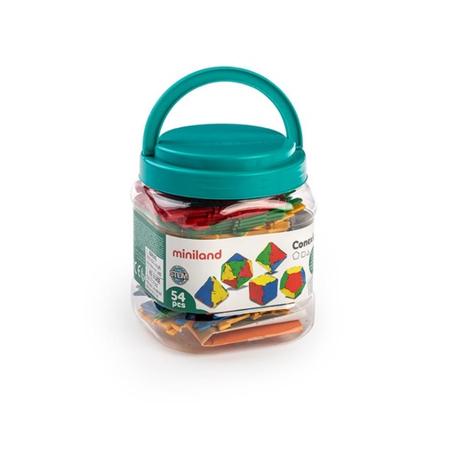 [722356] JUEGO SOLIDOS PLATONICOS 54 PZ