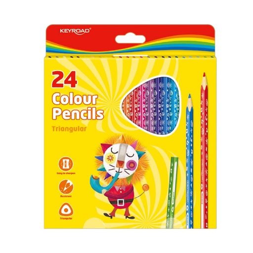 [640008] LAPICES COLORES KEYROAD 24 COL