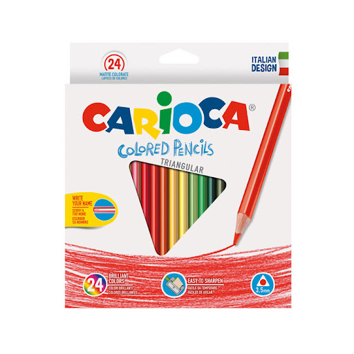 [120588] LAPIZ CARIOCA 24COL. TRIANGUL