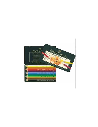 [704861] LAPIZ POLYCHROMO ESTUCHE 12 COLORES