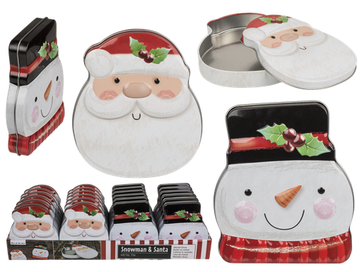 [880789] LATA METAL MUÑECO NIEVE SURTI.