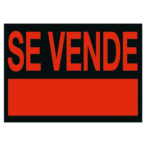[209510] LETRERO SE VENDE 23X50 MAKRO