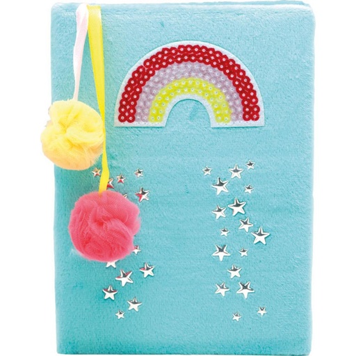 [002968] LIBRETA RAINBOW CAMPUS  13X18CM 80G 64H RAYADO HORIZONTAL