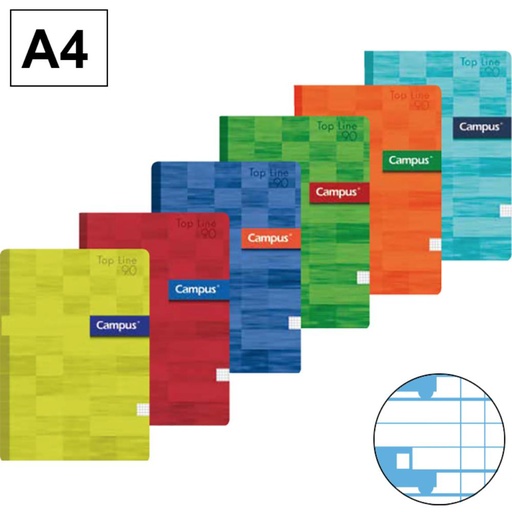 [002161] LIBRETA A4 GRAP 48H 90G 4m MEL