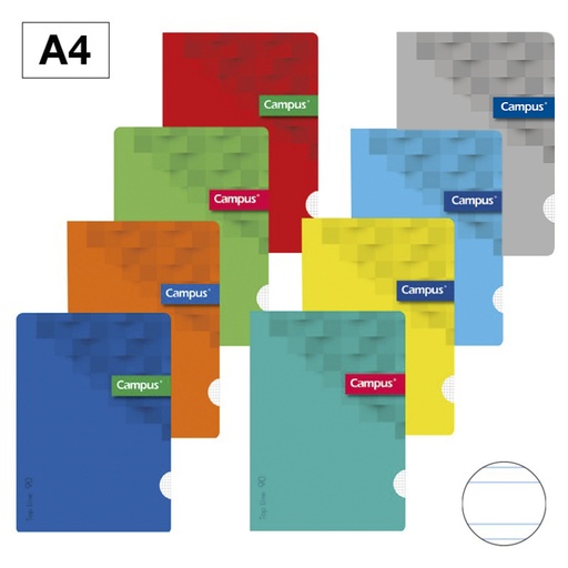 [002761] LIBRETA A4 GRAP 48H 90G PP 3,5