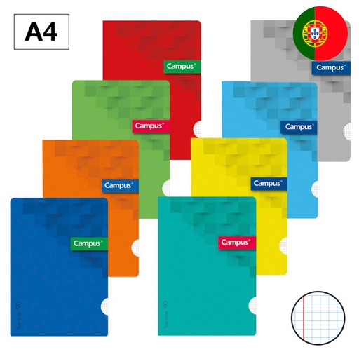 [003167] LIBRETA A4 GRAP 48H 90G PP 5DM