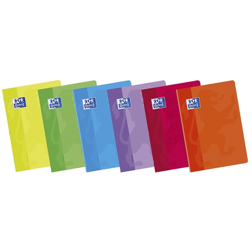 [028609] LIBRETA GAPADA OXFORD A4 TAPA BASICA 48 HOJAS RAYADO HORIZONTAL