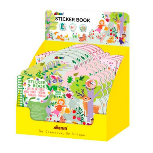 [721605] LIBRO AVENIR PEGATINAS SURTIDO