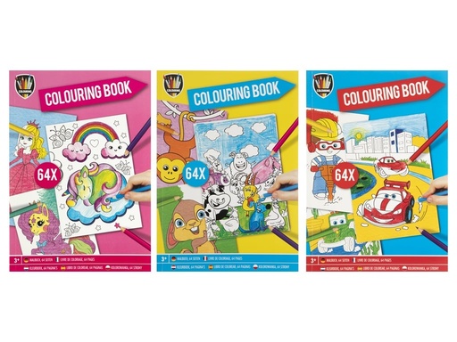 [622466] LIBRO COLOREAR A4 64P 150061