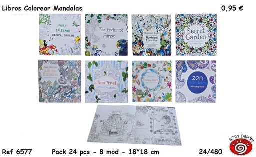 [752256] LIBROS COLOREAR MANDALAS 6577