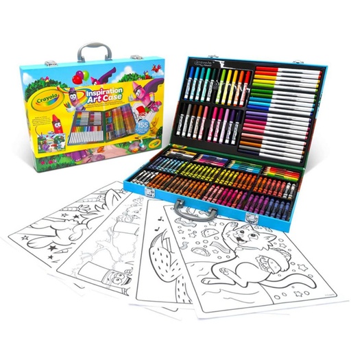 [862679] MALETIN DIBUJO CRAYOLA 140PZ A