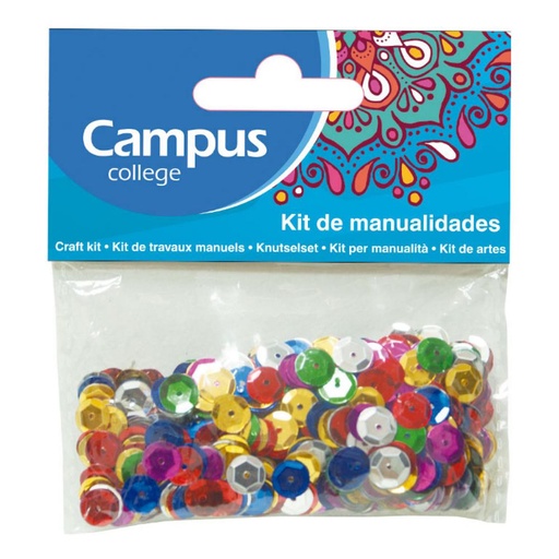 [630611] MANUALIDAD SET LENTEJUELAS CIRCULOS 9MM
