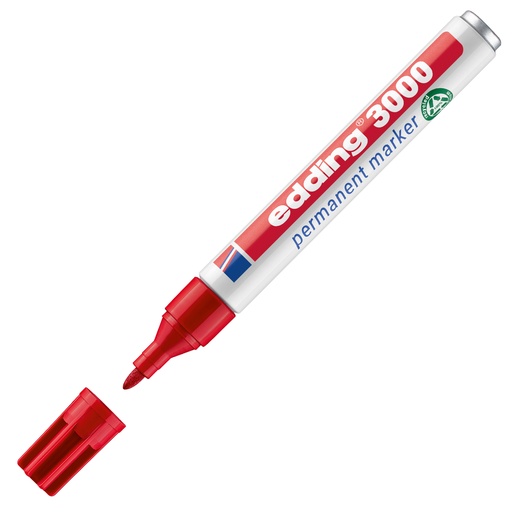 [080285] MARCADOR EDDING 3000 ROJO