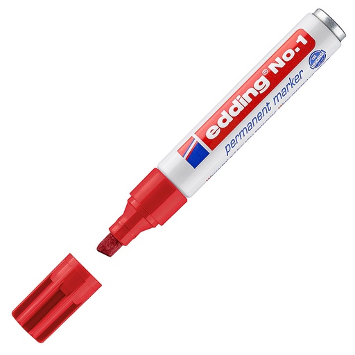 [080273] MARCADOR EDDING Nº1 ROJO