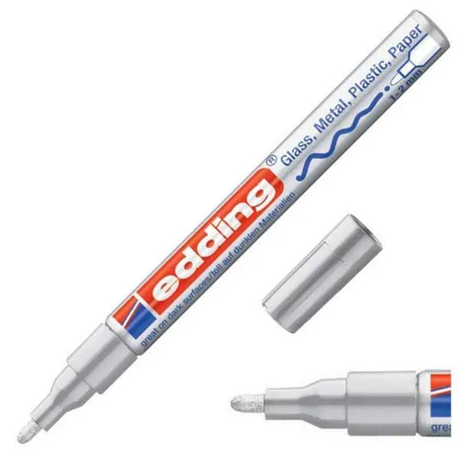 [122225] MARCADOR EDDING TINTA OPAC.PLA
