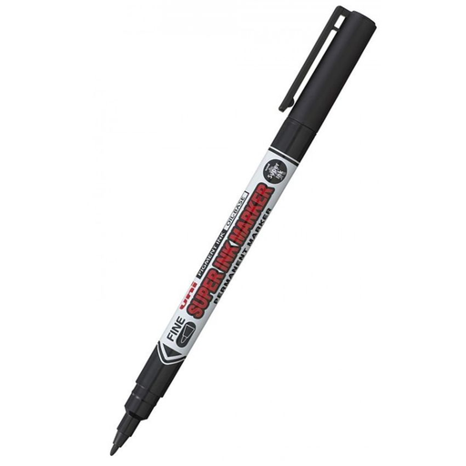 [120087] MARCADOR UNI SUPER INK NEGRO