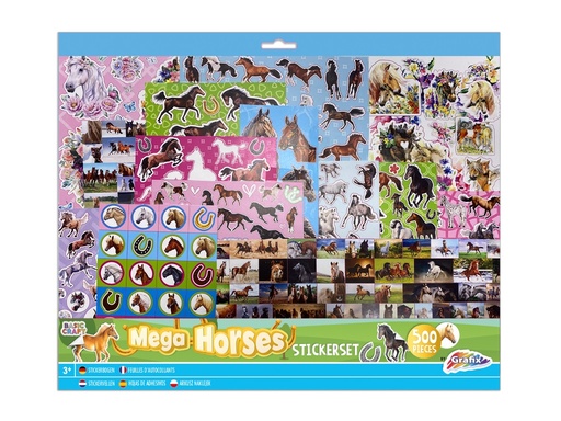 [789415] MEGA SET CABALLO 500PCS 100080