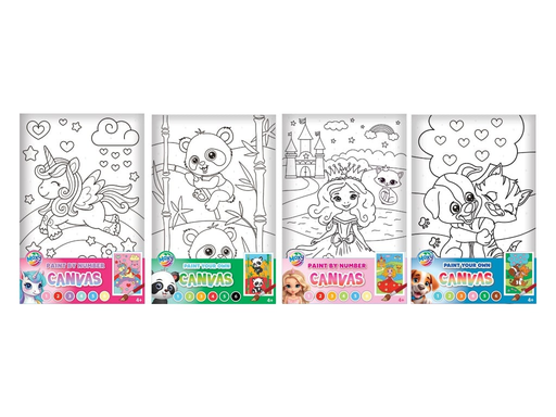 [882400] PAINT BY MUMBER CAN 150134