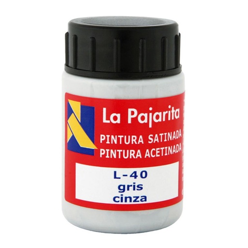 [649865] PAJARITA SATINADA L-40 035 GRI
