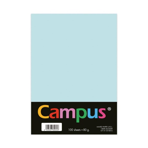 [001002] PAPEL A4 80GR 100H AZUL