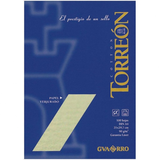 [002277] PAPEL A4 VERJURA 100H 90g AHUE