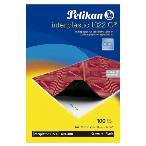 [029962] PAPEL CARBON PELIKAN NEG.1022G