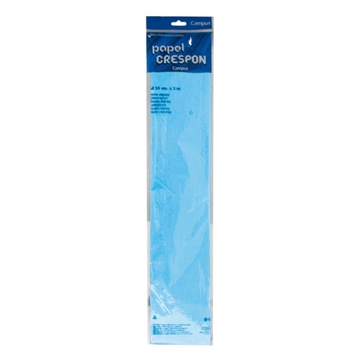 [600312] PAPEL CRESPON 50*200 AZUL CIELO