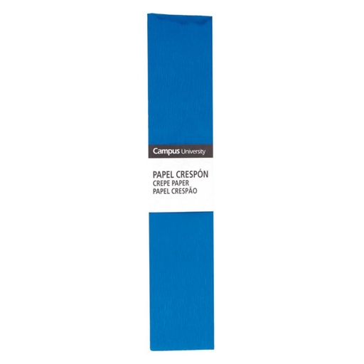 [600188] PAPEL CRESPON 50*200 AZUL COBALTO