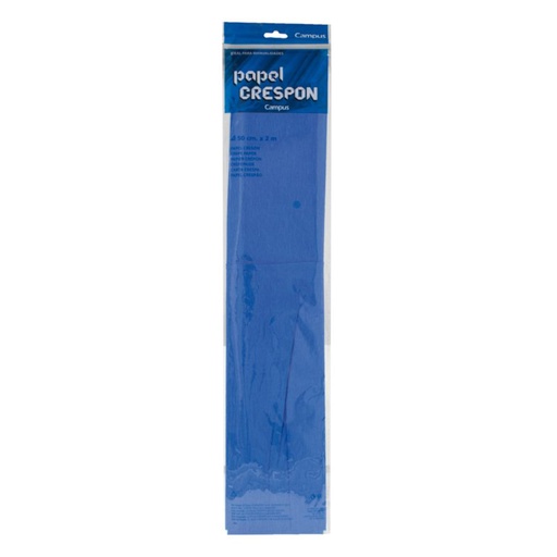 [600189] PAPEL CRESPON 50*200 AZUL OSCURO