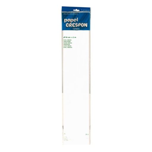 [600190] PAPEL CRESPON 50*200 BLANCO