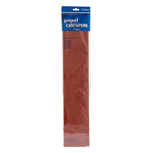 [600192] PAPEL CRESPON 50*200 MARRON CLARO