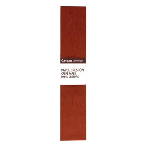 [600193] PAPEL CRESPON 50*200 MARRON OSCURO