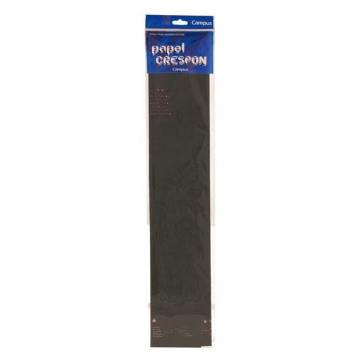 [600196] PAPEL CRESPON 50*200 NEGRO