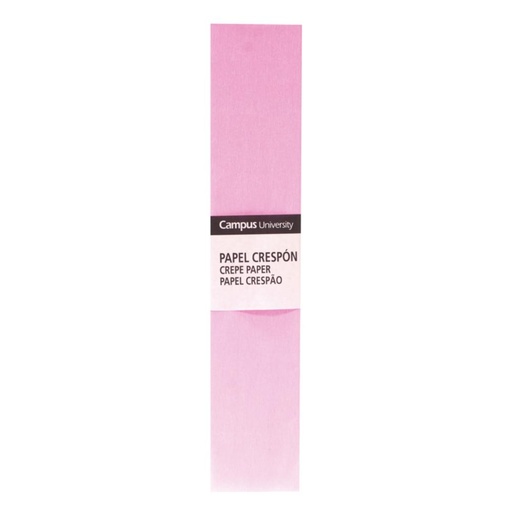 [600313] PAPEL CRESPON 50*200 ROSA CLARO