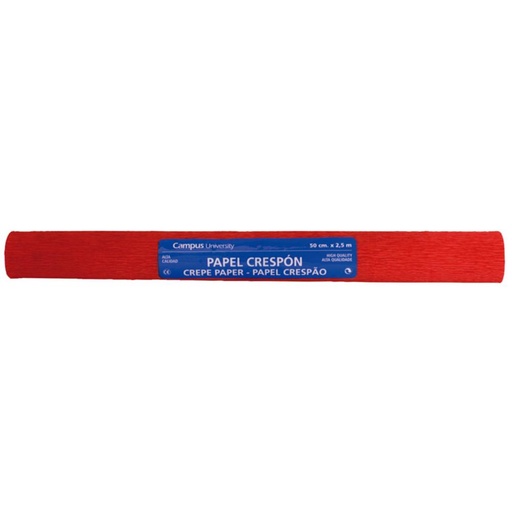 [600319] PAPEL CRESPON 50*250 ROJO