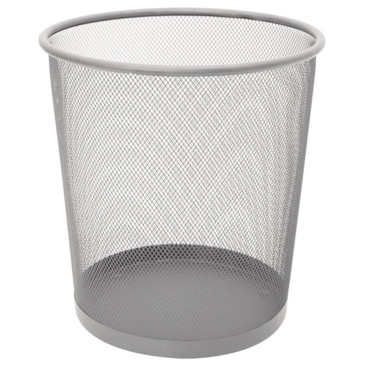 [040282] PAPELERA REJILLA PLUS OFFICE 508 13L PLATA