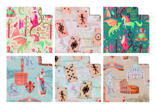 [881464] PAPEL REGALO REX VINTAGE TT 0,7x2MT (50u)