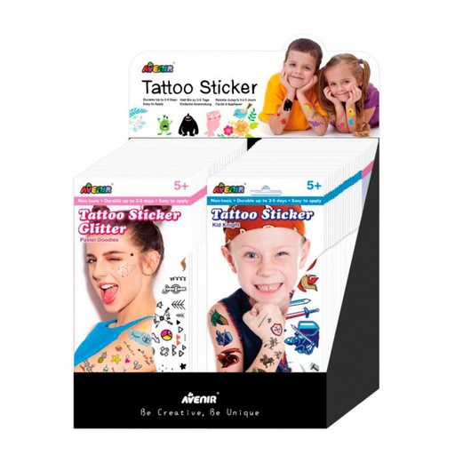 [721592] PEGATINAS AVENIR TATUAJES SURT